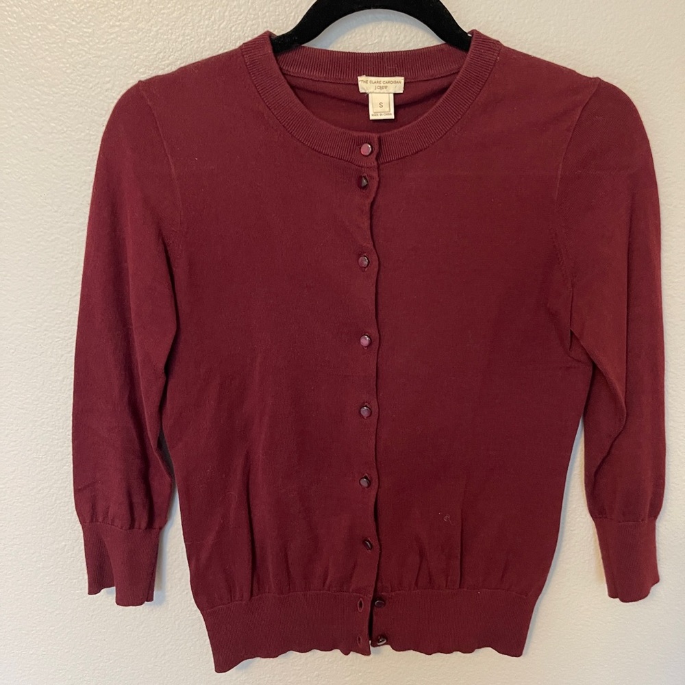 J Crew The Claire Cardigan sweater. Size S.